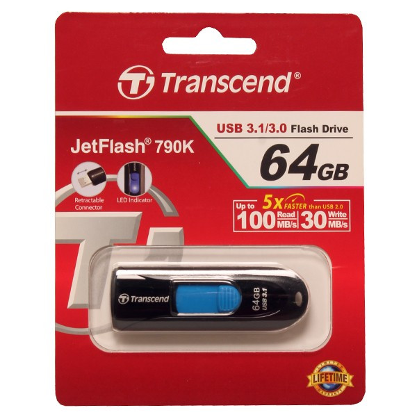 Usb flash transcend jetflash 790k 64 гб обзор