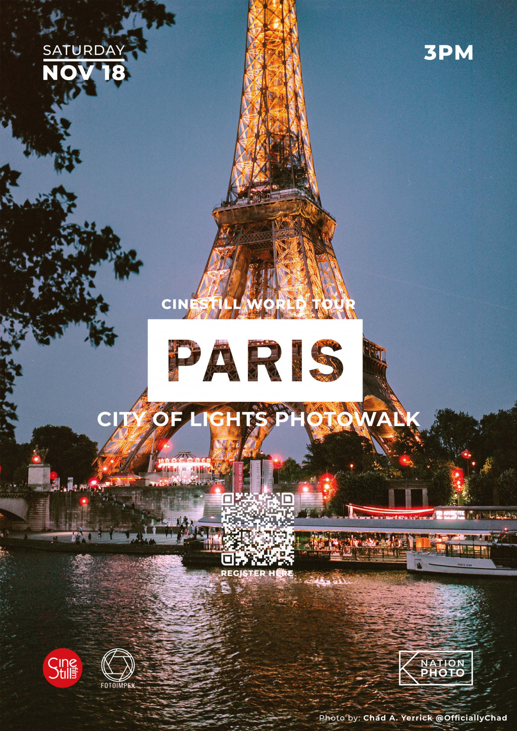 CineStill x Nation Photo : Paris City of Lights Photowalk